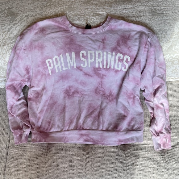 WILD FABLE Tie Dye Crewneck Sweatshirt, Med
